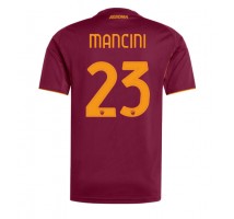 AS Roma Gianluca Mancini #23 Koszulka Podstawowa 2025-26 Krótki Rękaw
